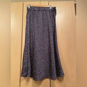 Hatch Lucie Skirt Blue Pink Cheetah 0